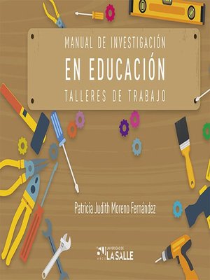 cover image of Manual de investigación en educación